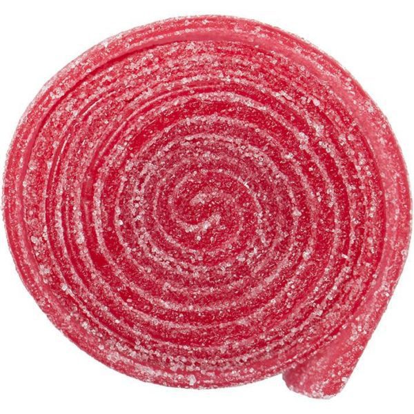 Sour Rolled Belts - Strawberry