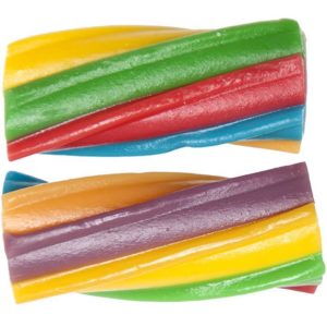 Gummy Licorice Rainbow Twisters
