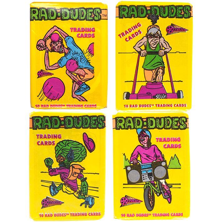 1990 Pacific Rad Dudes trading cards Pack FREE SHIPPING