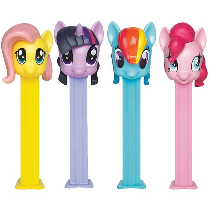 NEW My Little Pony PEZ Candy Dispensers Pack of 12 FREE SHIPPING 