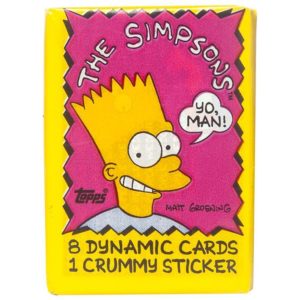 1990 Topps The Simpsons Dynamic Cards