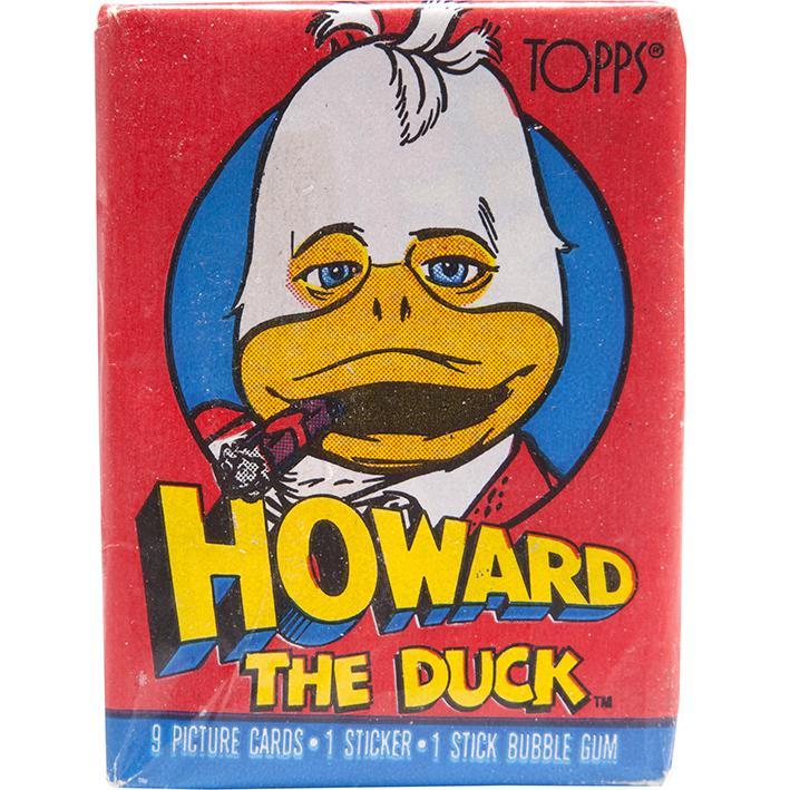 Details about   HOWARD THE DUCK MOVIE 1986 TOPPS COMPLETE BASE CARD SET OF 77