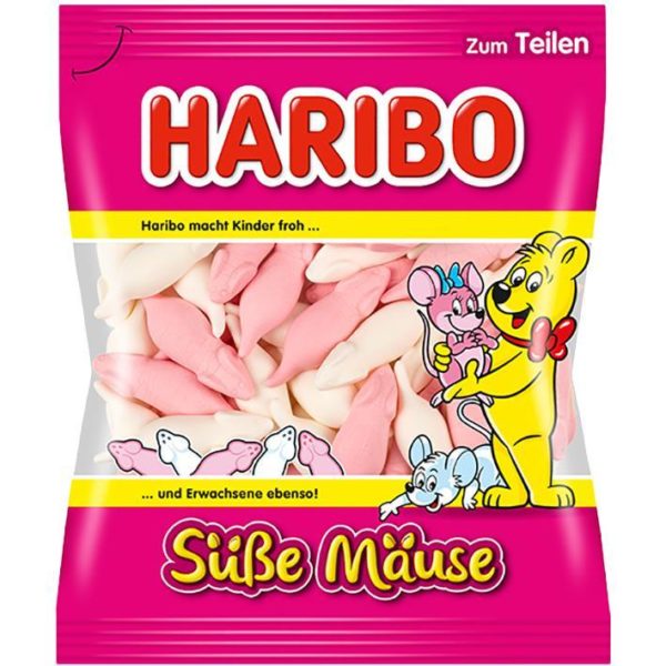 German Haribo Susse Mause (Sweet Marshmallow Mice)