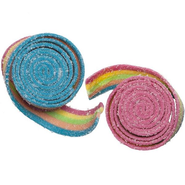 Sour Rolled Belts - Rainbow