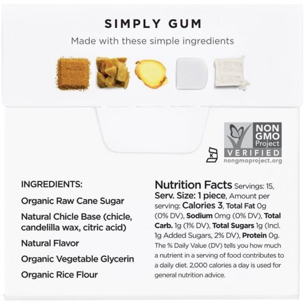 Simply Gum - Natural Ginger