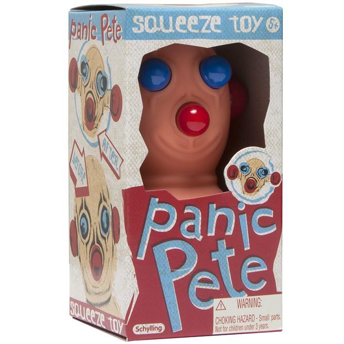 Stress Relief Schylling Toys Panic Pete #PPT Squeeze Stress Toy Eye Popping 