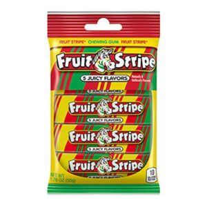 Fruit Stripe Gum - 4 Pack Bag