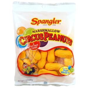 Spangler Marshmallow Circus Peanuts - 5oz Bag