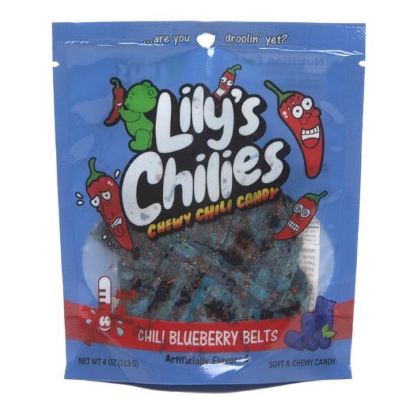 Lily's Chillies - Chili Blueberry Belts - 4oz