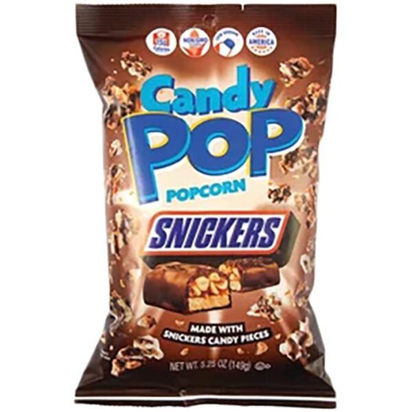 Candy Pop Popcorn - Snickers