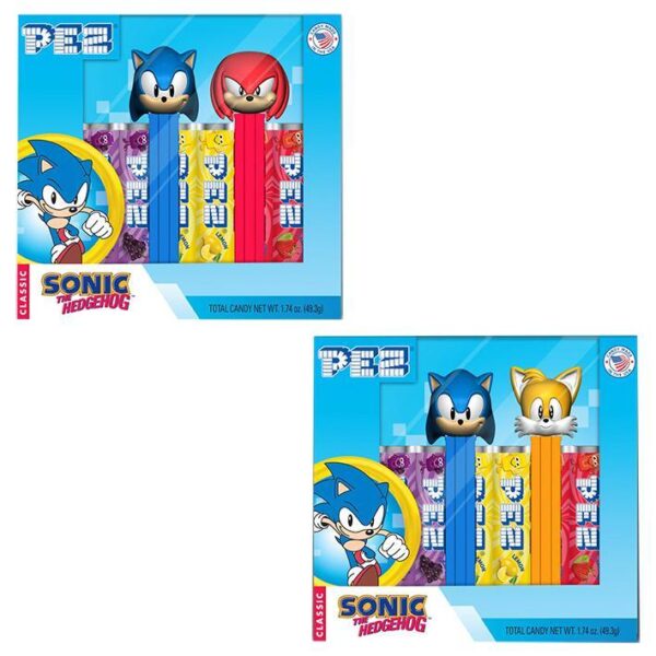 Pez - Sonic The Hedgehog Twin Gift Set