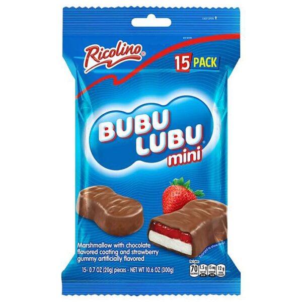 Ricolino Bubu Lubu Mini - 15 Pack