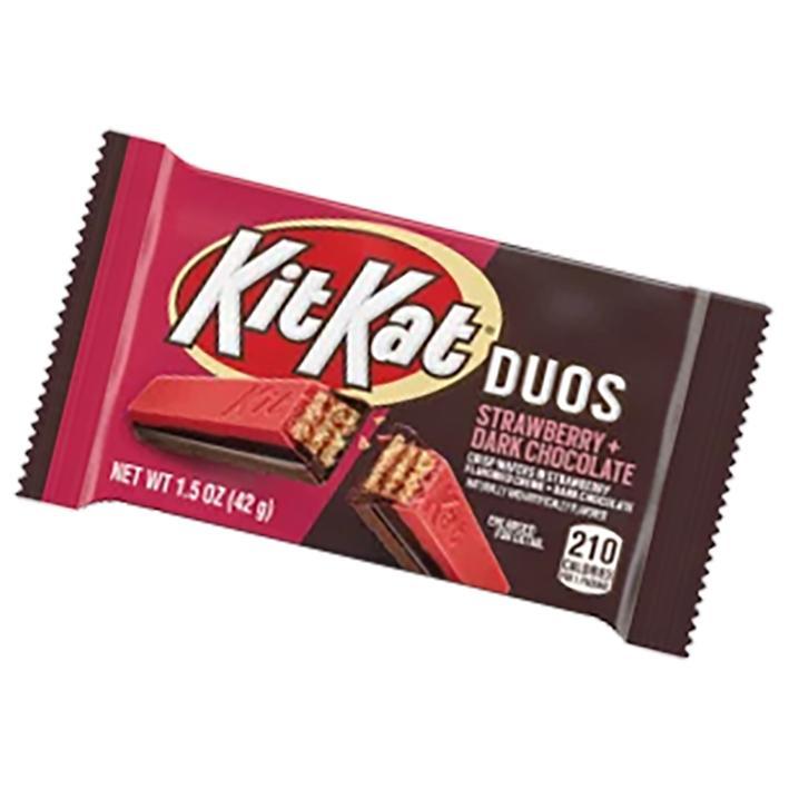 Kit Kat Duos Crisp Wafers, Strawberry + Dark Chocolate - 1.5 oz