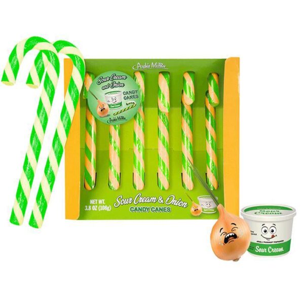 Candy Canes - Sour Cream & Onion