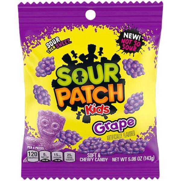 Sour Patch Kids - Grape - 5oz Bag