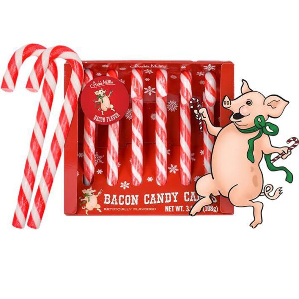 Candy Canes - Bacon