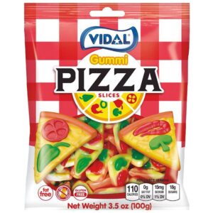 Vidal Gummi Pizza Slices - 3.5oz Bag