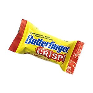 Butterfinger Peanut Butter Crisp Bars - Fun Size
