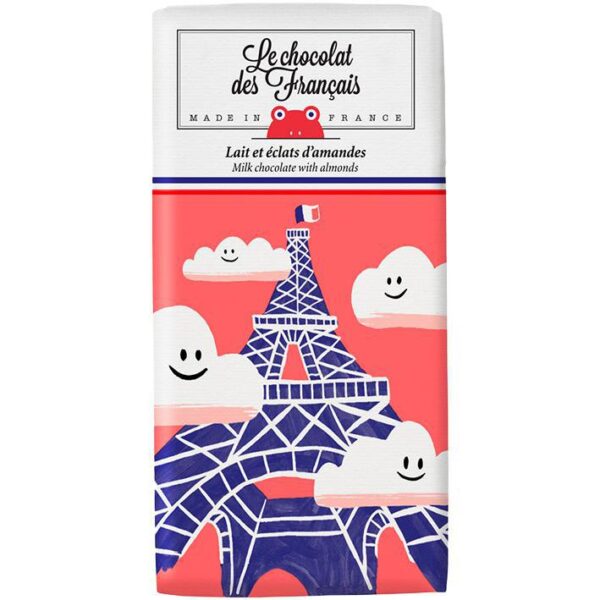Le Chocolat des Francais - Cloudy Eiffel Tower