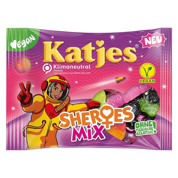 Opname Farmacologie Omgeving Katjes Sheroes Mix - Vegan - Economy Candy