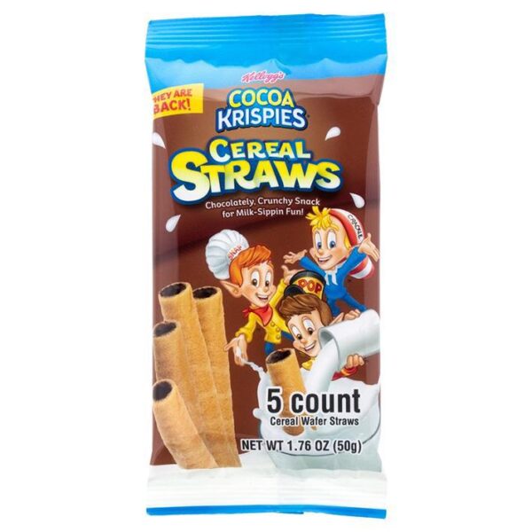 Cereal Straws - Kellogg's Cocoa Krispies