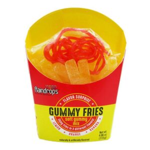 Raindrops Gummy Fries - 4oz