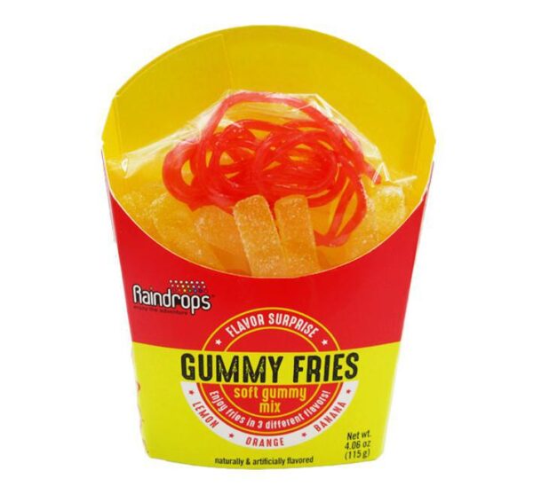 Raindrops Gummy Fries - 4oz