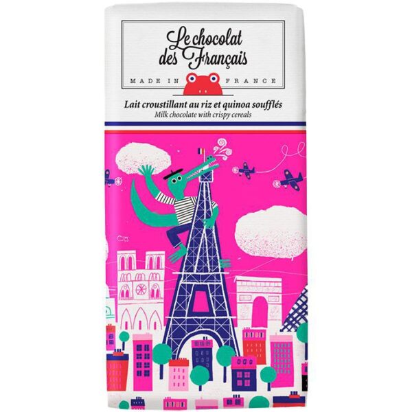 Le Chocolat des Francais - Crocodile Eiffel Tower