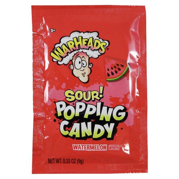 WarHeads Sour! Popping Candy - Watermelon
