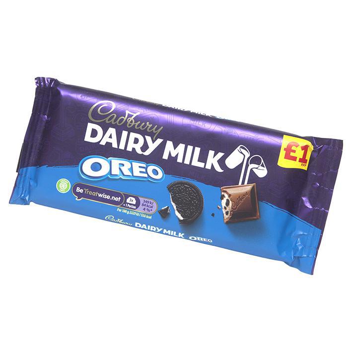 Cadbury Dairy Milk Oreo - 120g Bar - Economy Candy