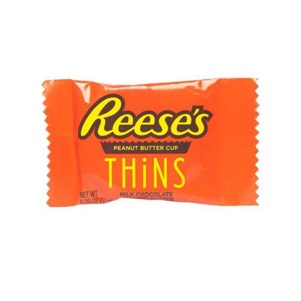 Reese's Peanut Butter Cups Thins - Milk Chocolate - Snack Size