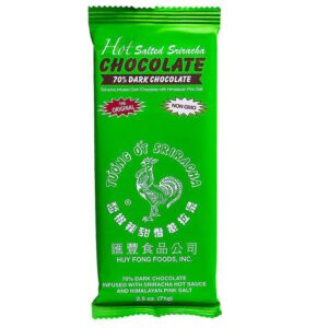 Hot Salted Sriracha Chocolate - 70% Dark Chocolate