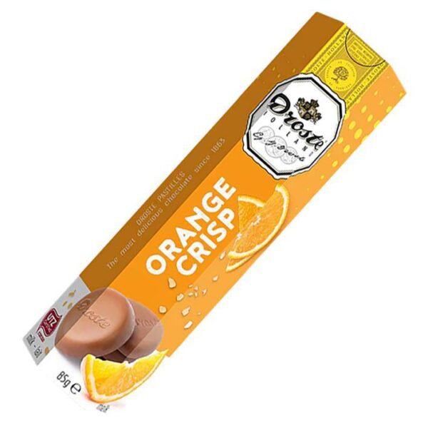 Droste Pastilles - Milk Chocolate Orange Crisp