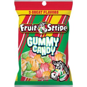Fruit Stripe Gummy Candy - 3.25oz Bag