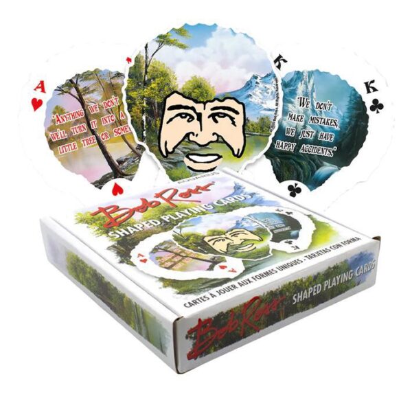 Playing Cards - Bob Ross Shaped Playing Cards
