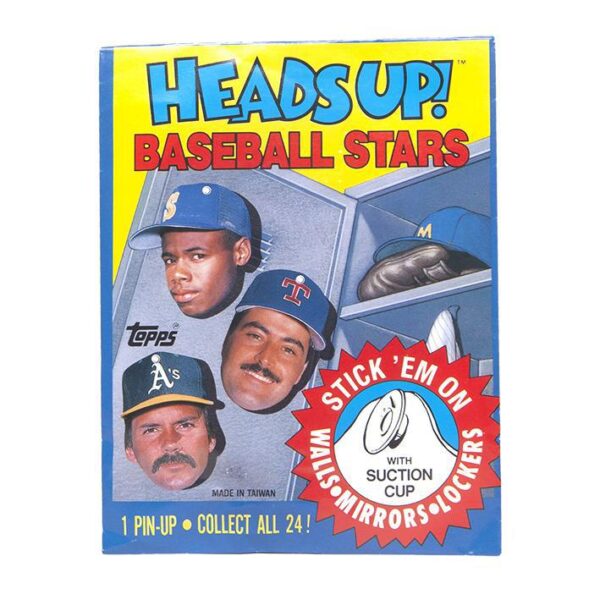 1990 Topps Heads Up! Baseball Stars