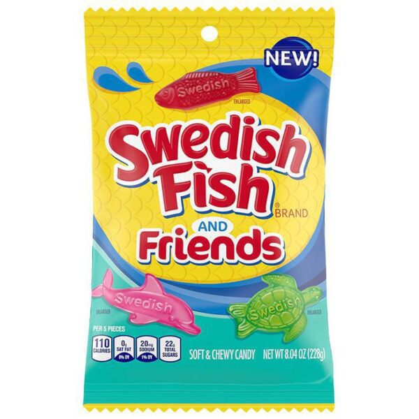 Swedish Fish and Friends - 8oz Bag