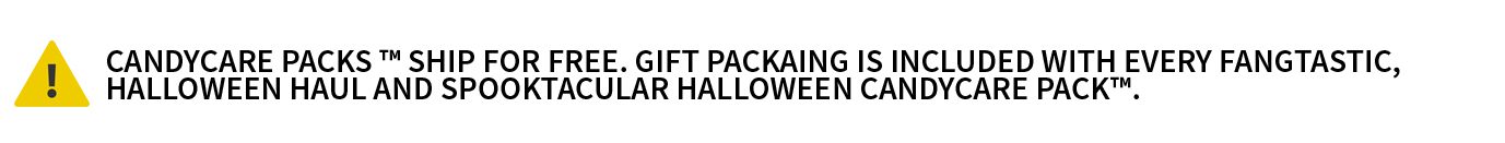 CandyCare Packs Free Shipping + Gift Packaging_Halloween