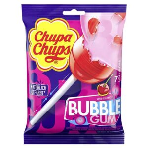 Chupa Chups Bubble Gum Lollipops