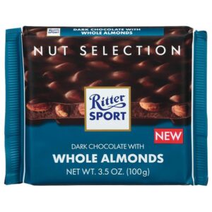 Ritter Sport Dark Chocolate with Whole Almonds