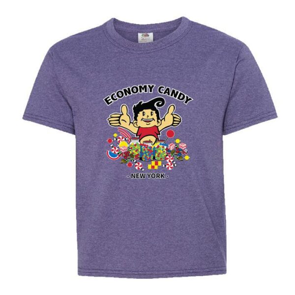 Economy Candy T-Shirt - Heather Purple