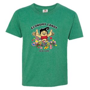 Economy Candy T-Shirt - Heather Green