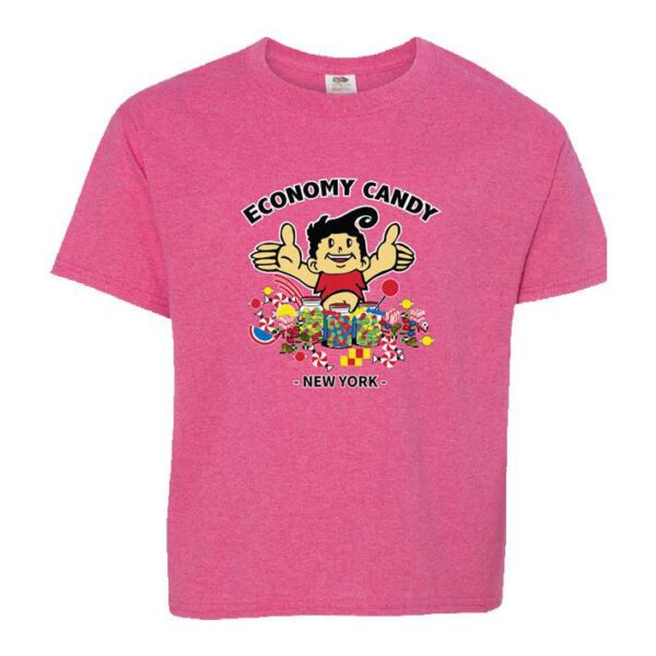 Economy Candy T-Shirt - Heather Pink