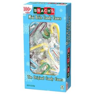 Brach's Mini Brite Candy Canes - 100 Count Box