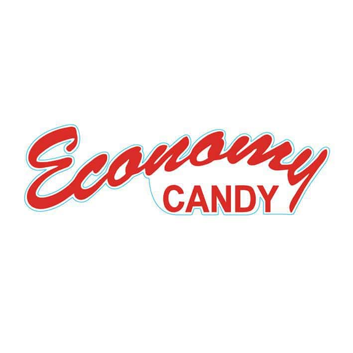 Economy Candy Script Logo Sticker