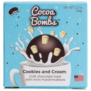 Cocoa Bombs - Cookies and Cream