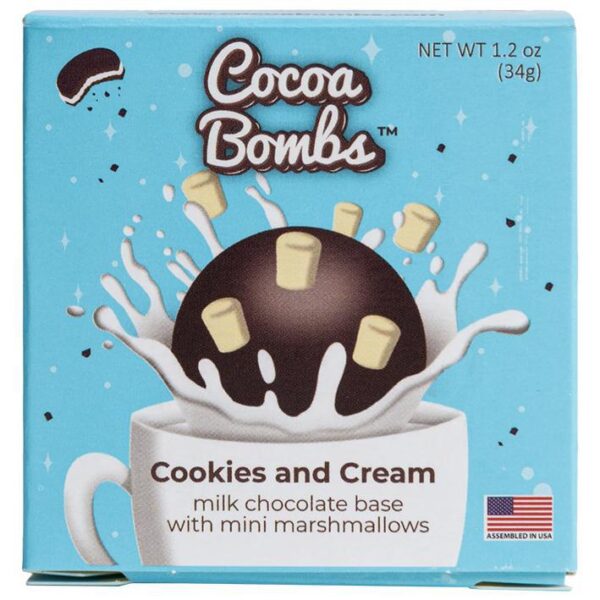 Cocoa Bombs - Cookies and Cream