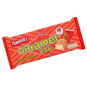 Tunnocks Caramel Logs - 8 Pack