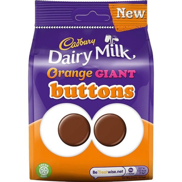 Cadbury Dairy Milk Giant Orange Buttons