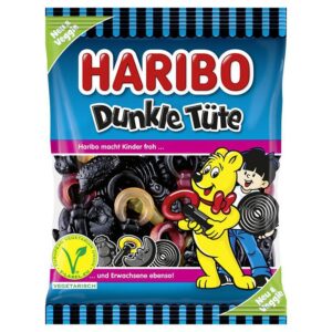 German Haribo Dunkle Tüte - Veggie